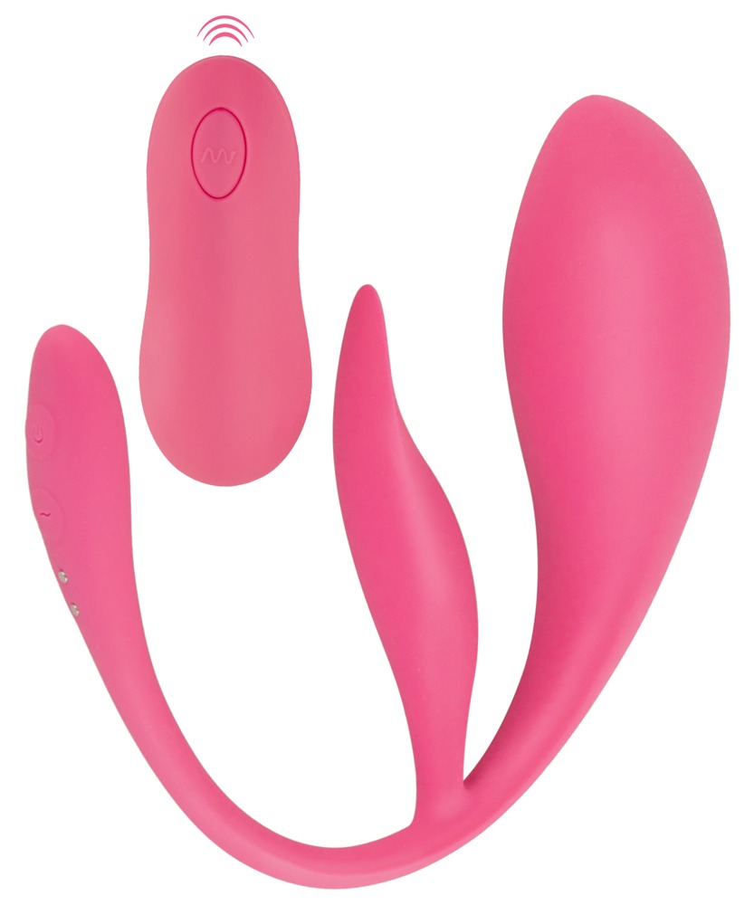 Vibro-æg RC Double Pleasure Love Ball