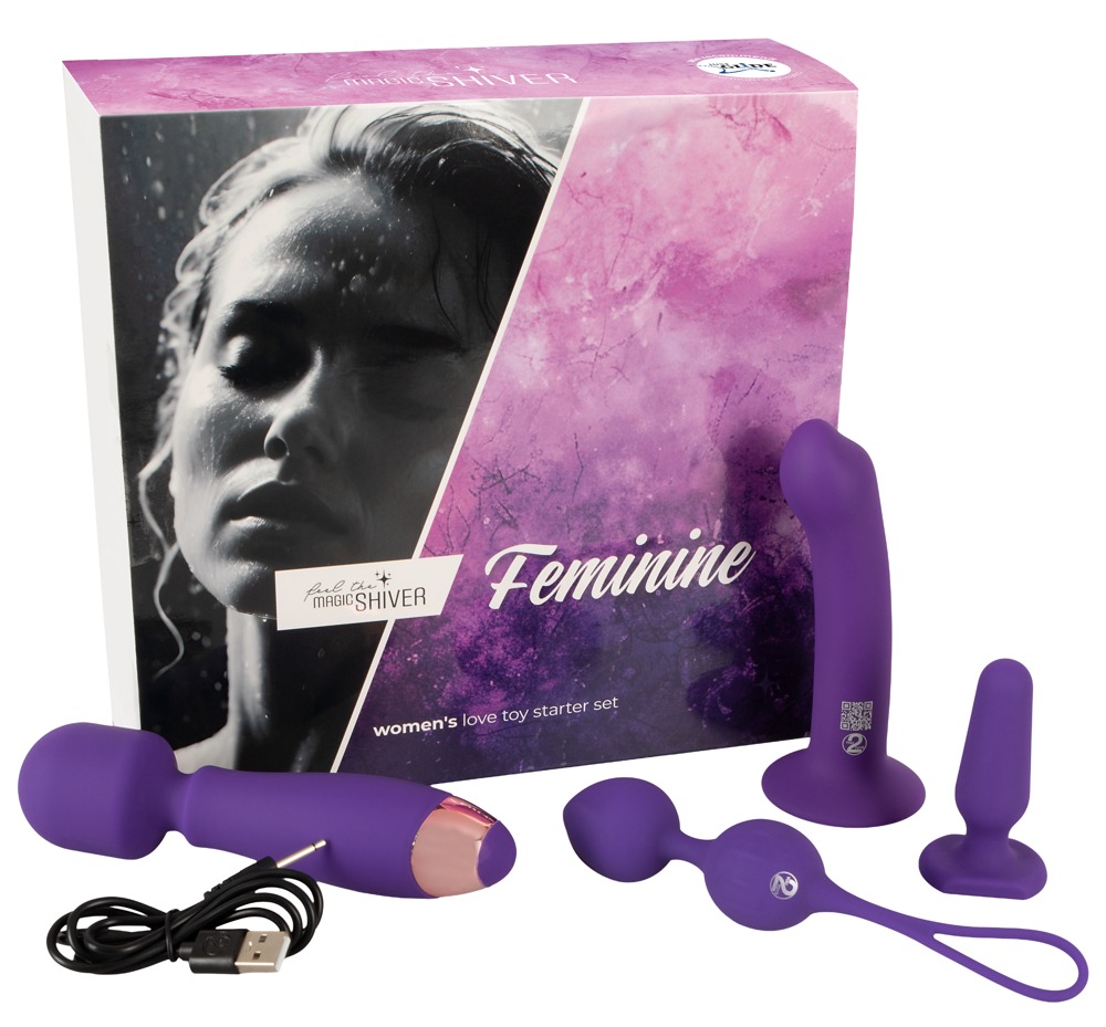 4-delt pakke Â»Women Love Toy Starter Set FeminineÂ«