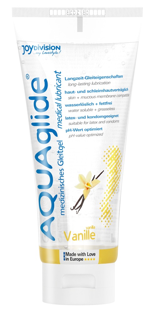 Glidecreme âAQUAglide Vaniljeâ vandbaseret