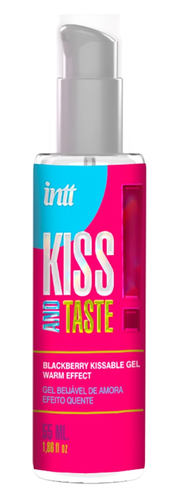 Intimgel "Kiss and Taste!" med varmeeffekt