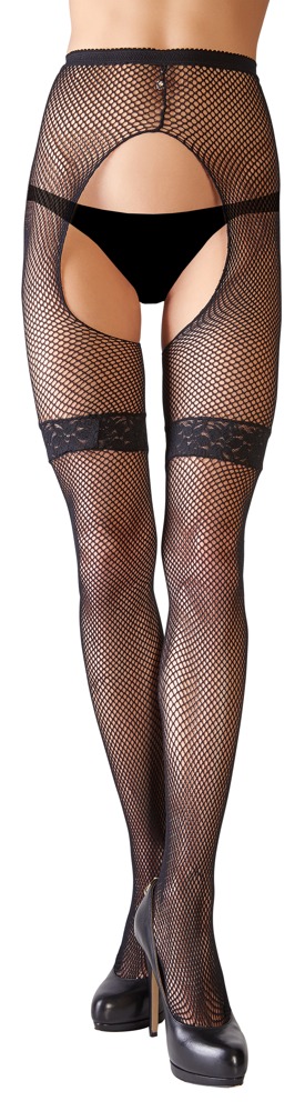 Strømpebukser med strømpebånd