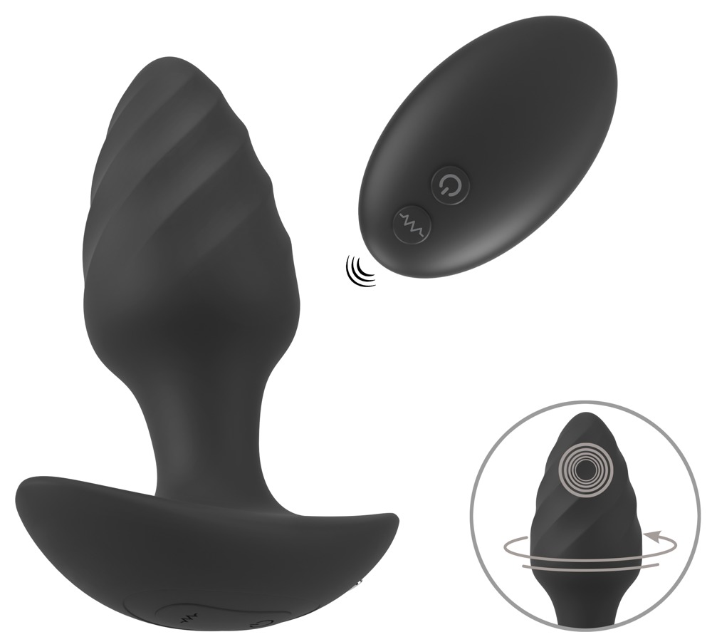 Analvibrator med rotation