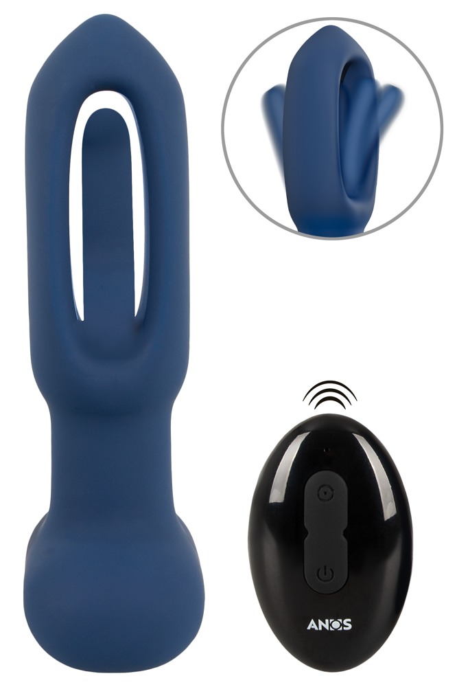Analvibrator med Flicking Tounge-funktion