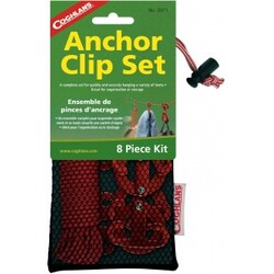 Coghlans Anchor Clip Set - Rejseudstyr