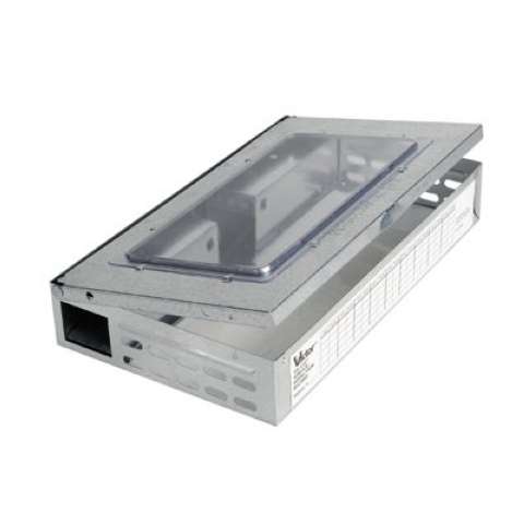 Tin Catch musefælde m/ gennemsigtig låg