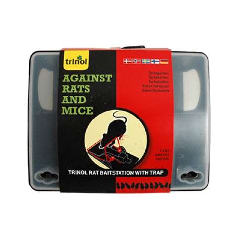 Trinol Alfa Rat baitstation inkl fælde