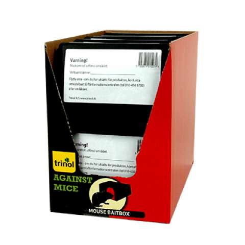 Trinol Muselokkeboks sort plast