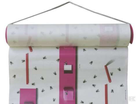 Fluefælden Gardinen 0,3 x 9 mtr 15 stk. pr pk