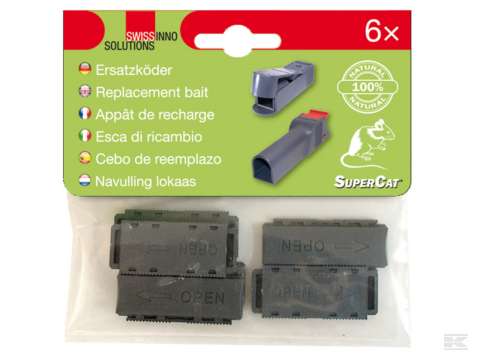 Lokkemiddel 6 stk. til musefælde No See No Touch