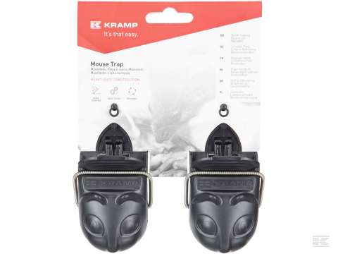 Musefælde 2 STK Kramp "klar til brug"