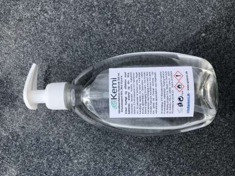 Håndsprit / Hånddesinfektion Ethanolbaseret med glycerin 85%