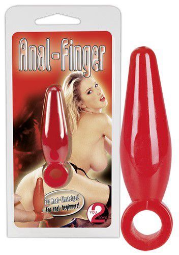 Anal Finger-Rød