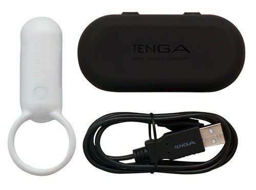 Tenga - SVR Smart Vibe Ring-Hvid