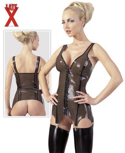 Latex Strapscorsage-XXL