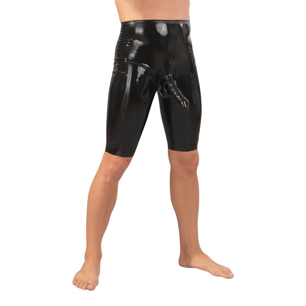 Late X Latex-bukser - Cykelshorts til ham
