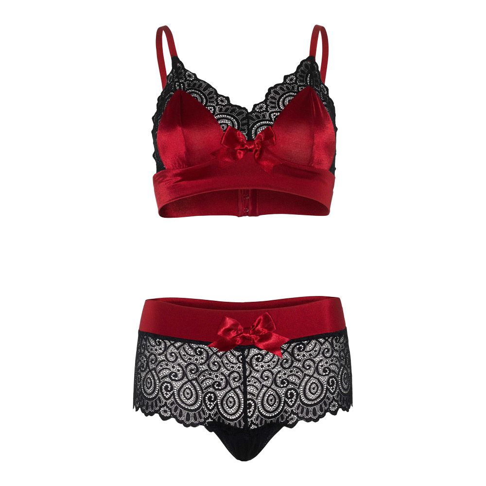 Leg Avenue bh og trusse - 2-delt pikant lingeri-S/M