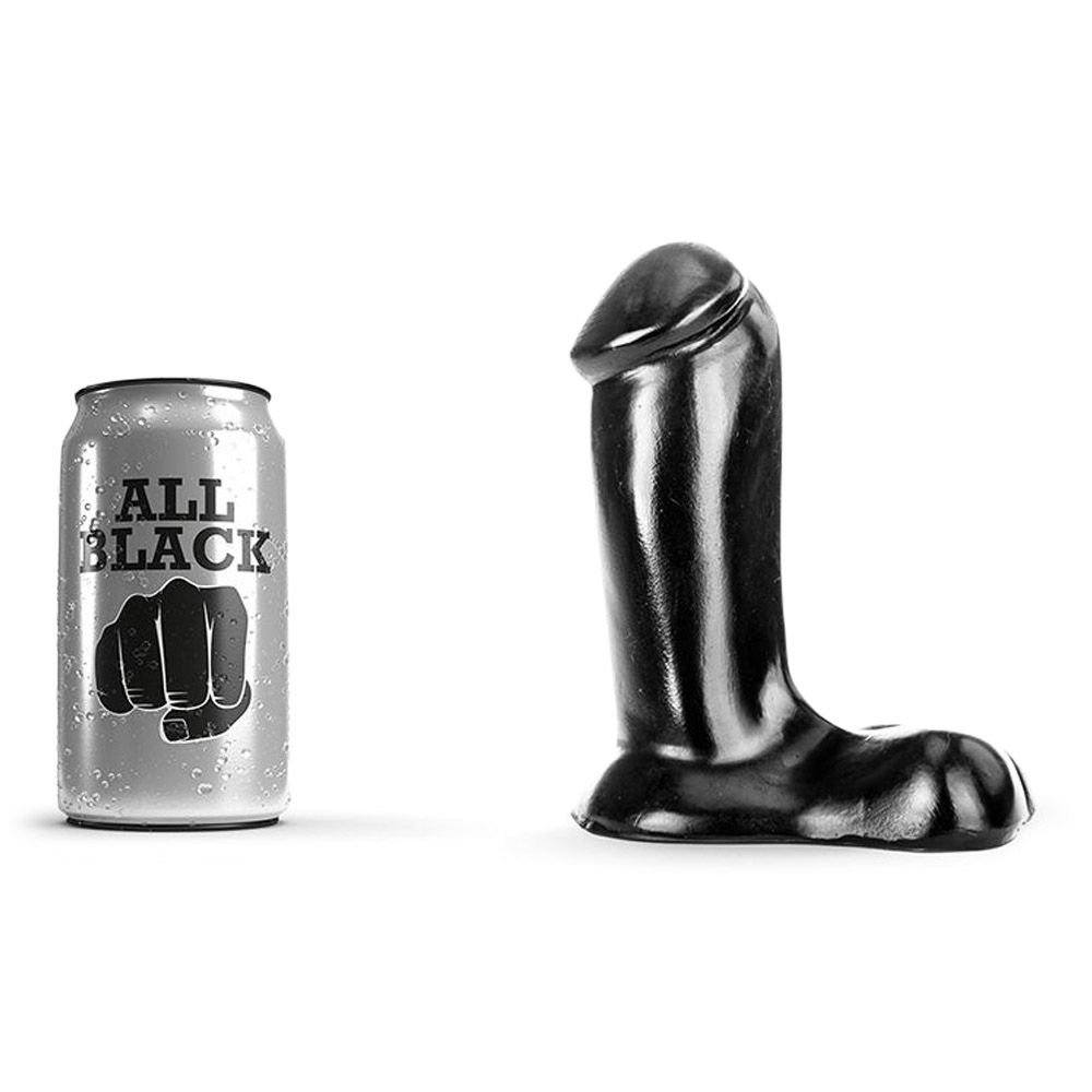 All black 43 - Realistisk Dildo