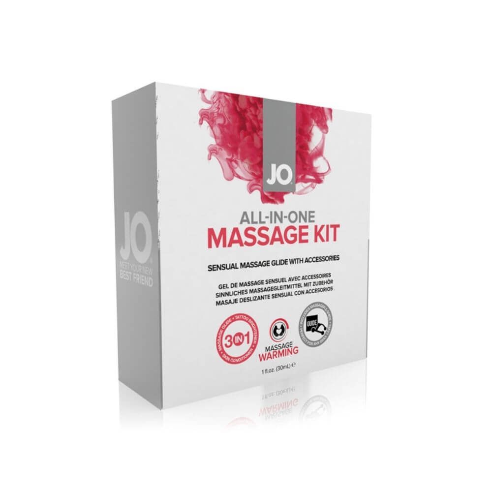 System JO All-In-Once Coupleâs Massage-Sæt