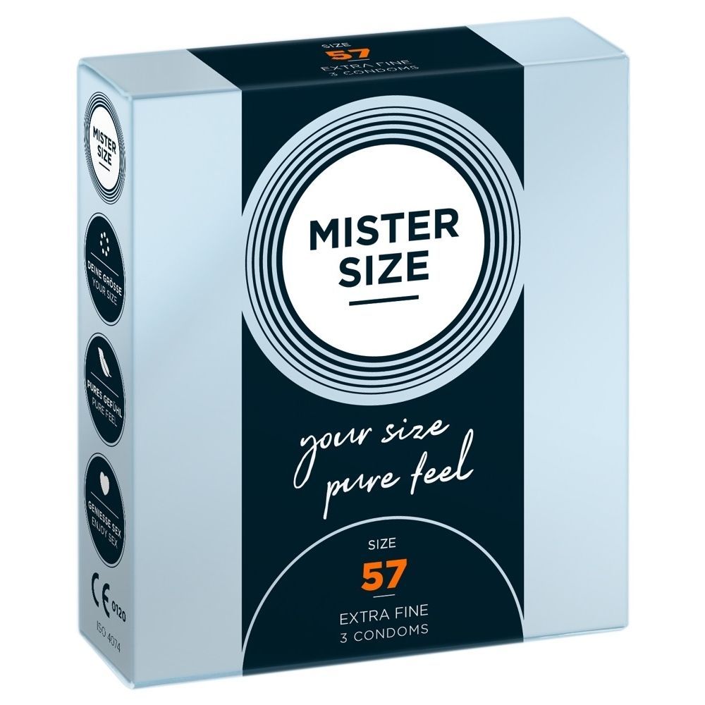 Mister Size 57 mm - Kondomer