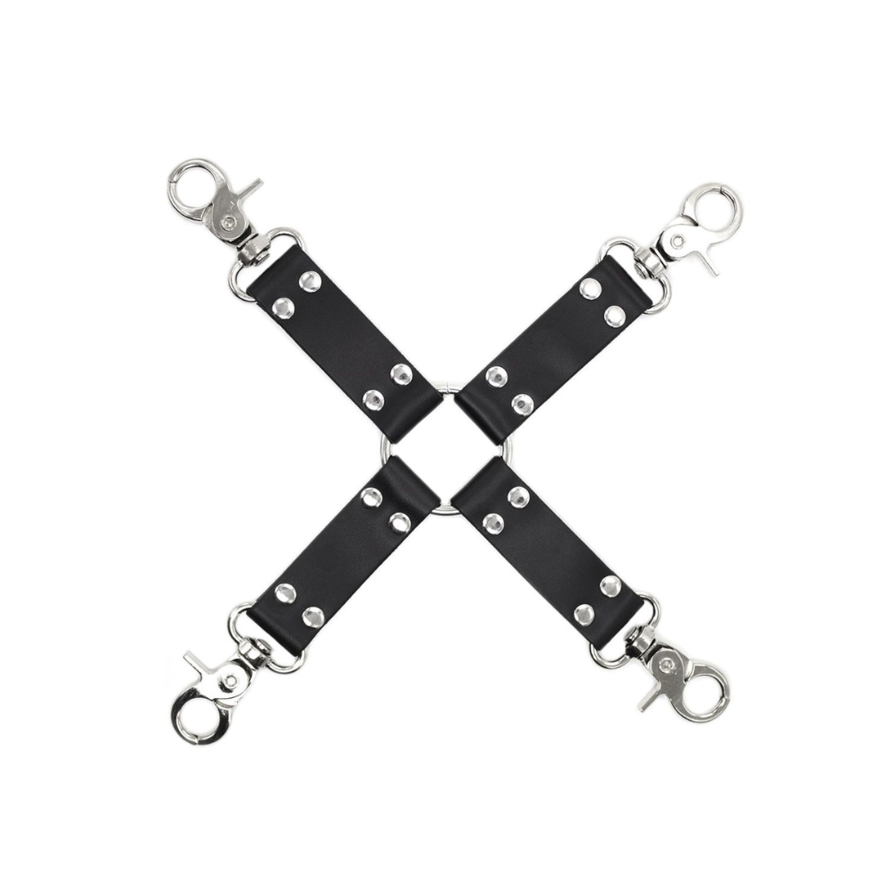 BDSM Hogtie i Imiteret Læder