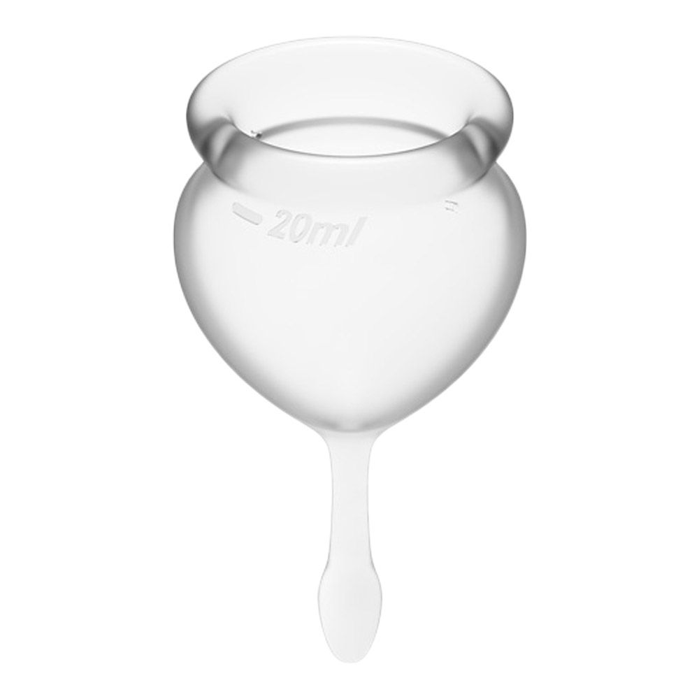 Satisfyer Feel Good Menstruationskop - 2 stk.