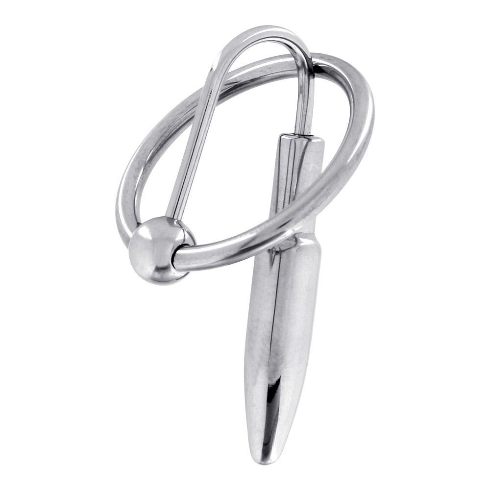 Penis Plug Med Glansring - 30 mm