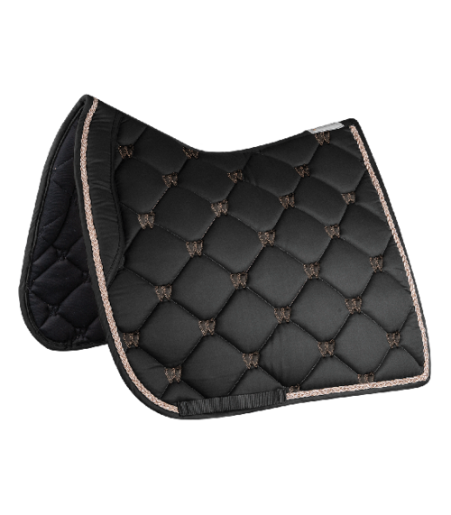 Waldhausen Valencia pony dressur underlag - Sort/rose gold