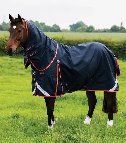 Premier Equine Buster Zero 0g Turnout dækken - Navy - 6,9" (155cm)
