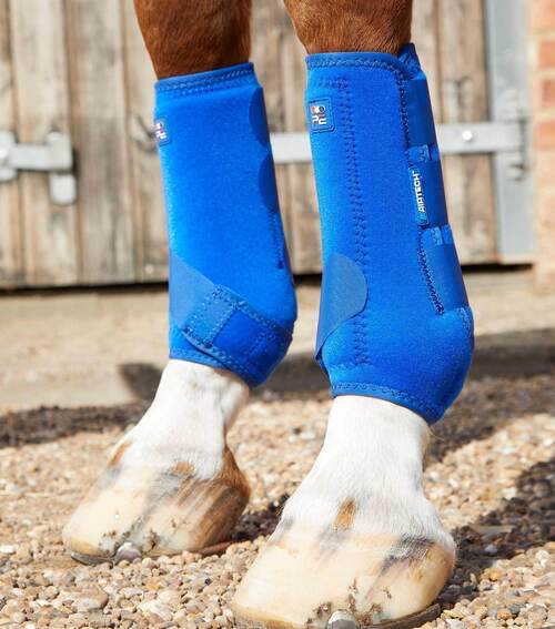 Premier Equine Air-Tech Sports Medicine Boots - Royal blå, XL
