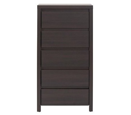 Kaspian kommode i møbelplade og finér H112,5 cm - Wenge