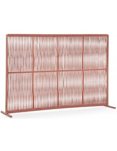 Læsejl i aluminium og olefin 180 x 120 cm - Koralrød/Rødmeleret