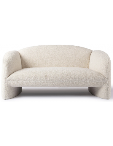 NACHII 2-Personers sofa i plys polyester B174 cm - Beige