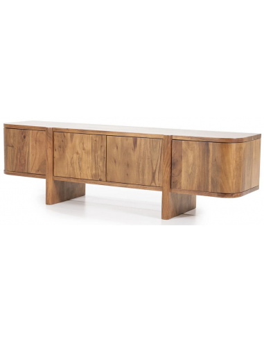 Julian Tvbord i akacietræ B170 cm - Rustik brun