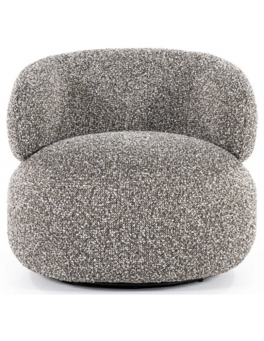 Maeve rotérbar lænestol i polyester H72 cm - Taupe meleret