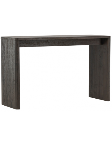 Lek konsolbord i mdf og finér 120 x 40 cm - Mokka