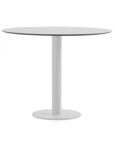 Diabla Mona havebord i stål og phenolic kunststof H72 x Ø90 cm - Grå