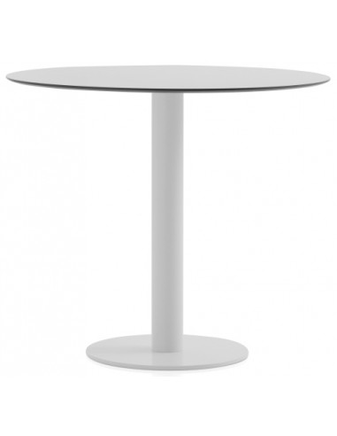 Diabla Mona havebord i stål og phenolic kunststof H72 x Ø70 cm - Grå