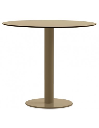 Diabla Mona havebord i stål og phenolic kunststof H72 x Ø70 cm - Bronze