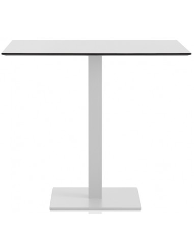 Diabla Mona havebord i stål og phenolic kunststof H72 x B90 x D90 cm - Grå