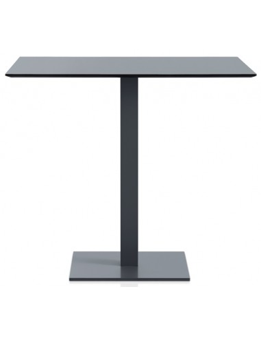 Diabla Mona havebord i stål og phenolic kunststof H72 x B90 x D90 cm - Antracit