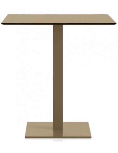 Diabla Mona havebord i stål og phenolic kunststof H72 x B70 x D70 cm - Bronze