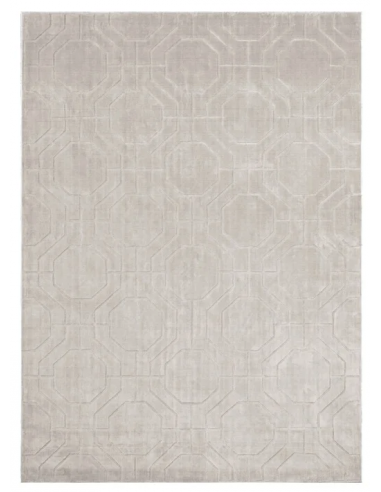 Flynn tæppe i viscose & bomuld 400 x 300 cm - Elfenben