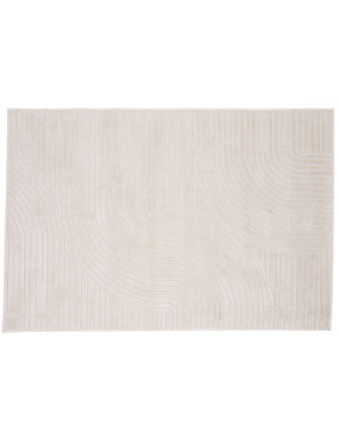 VINCE Tæppe i polypropylen 200 x 290 cm - Hvid