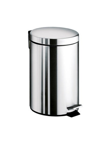 Argenta pedalspand i rustfri stål 5 liter H32,5 x B20,8 x D26 cm - Rustfri stål