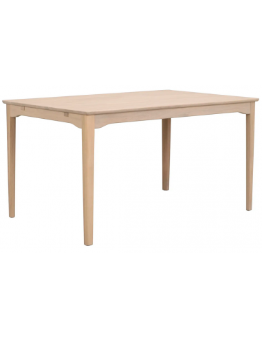 Rowico Markham spisebord i egetræ 140 x 90 cm - White wash