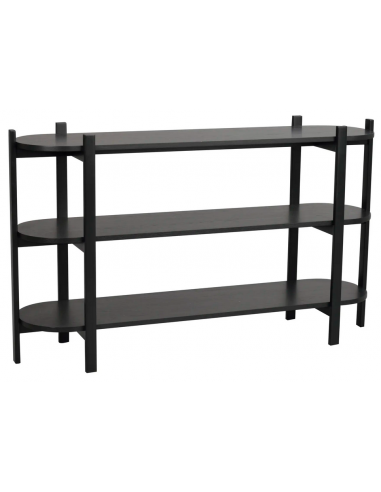 Rowico Tolsona konsolbord i egetræ og MDF 144 x 39 cm - Sort