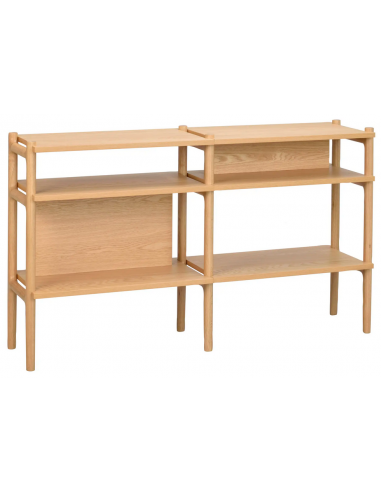 Rowico Holton konsolbord i egetræ og egetræsfinér 140 x 36 cm - Eg