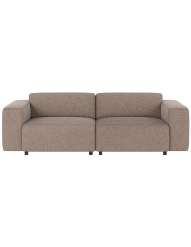 Rowico Willard 3-personers sofa i polyester 236 x 98 cm - Sort/Beige