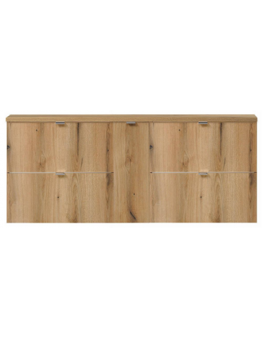 Bolu underskab til håndvask i MDF og møbelplade B140,4 x D40 cm - Vild eg