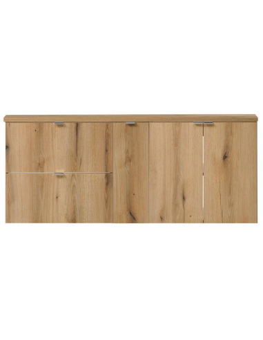 Bolu underskab til håndvask i MDF og møbelplade B140,4 x D40 cm - Vild eg